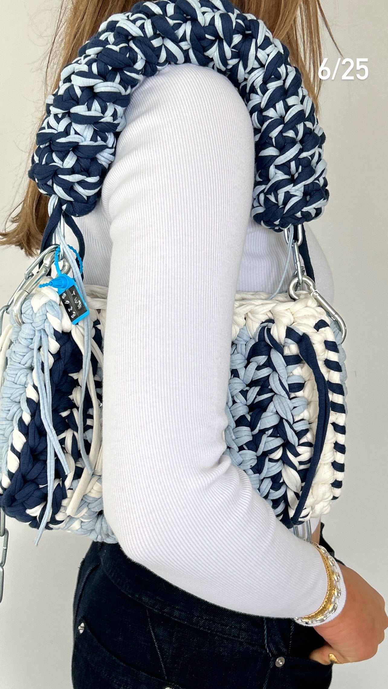 SHADES OF BLUE BAG 8/25