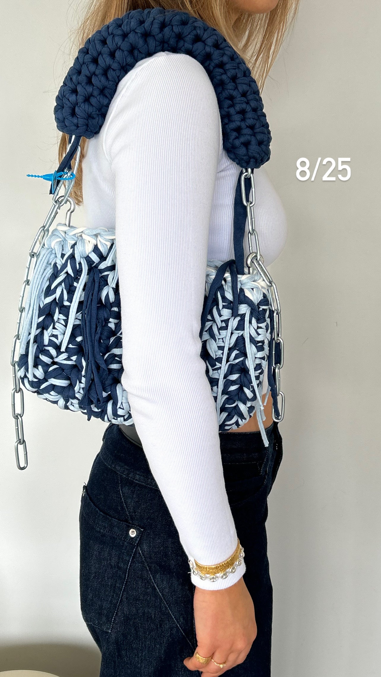 SHADES OF BLUE BAG 8/25