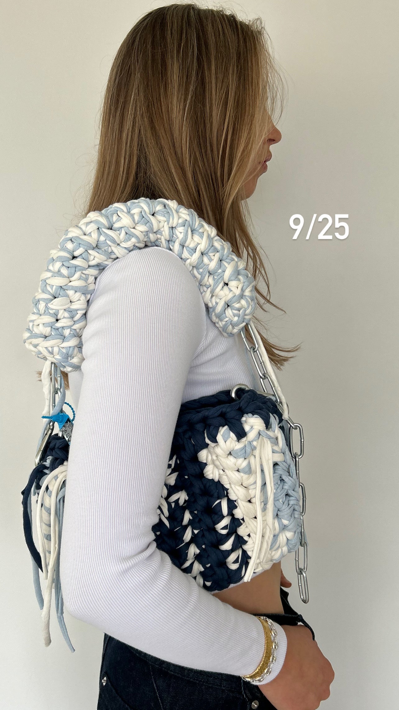 SHADES OF BLUE BAG 8/25