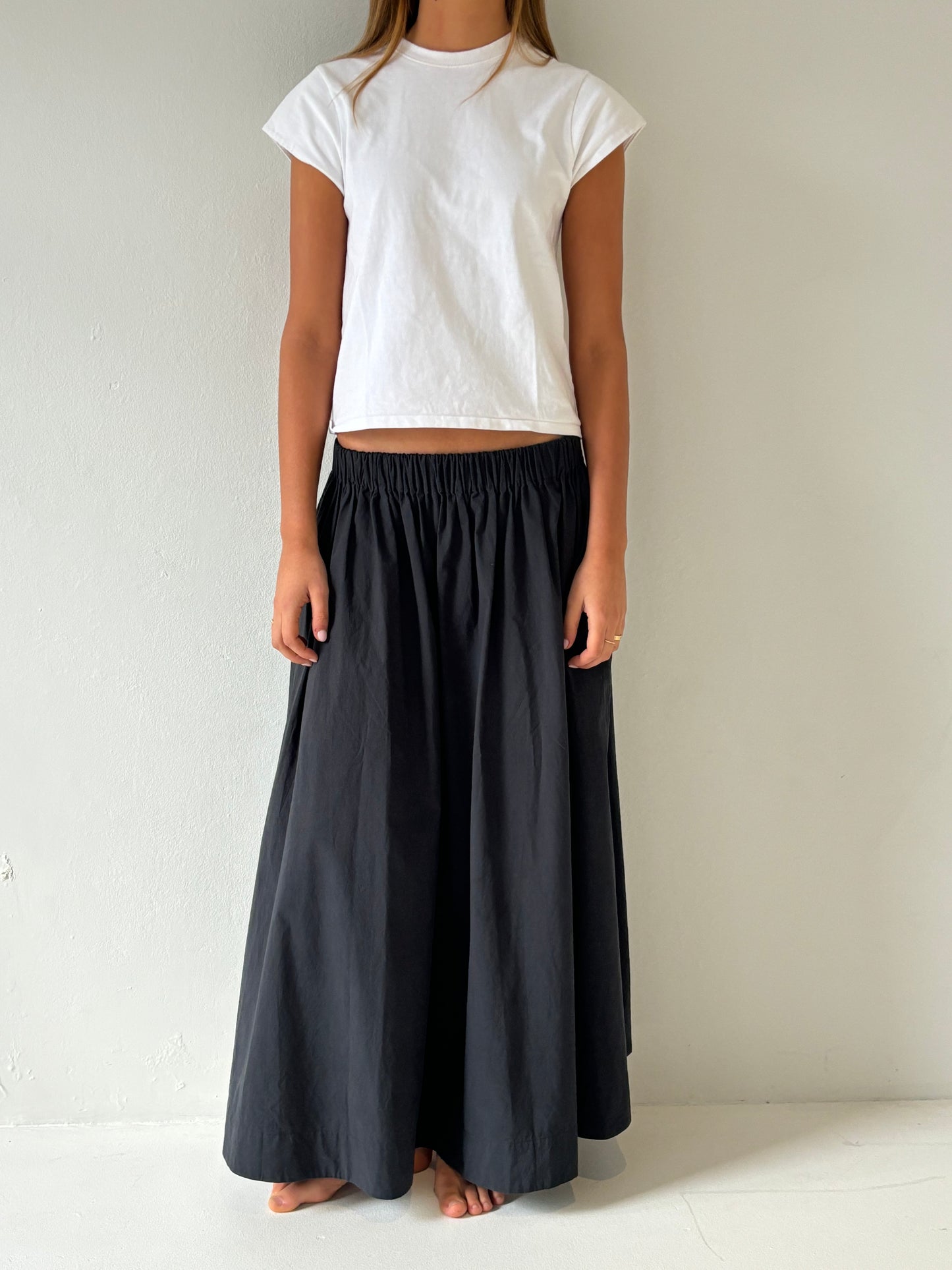 The Indy Skirt in Midnight Navy