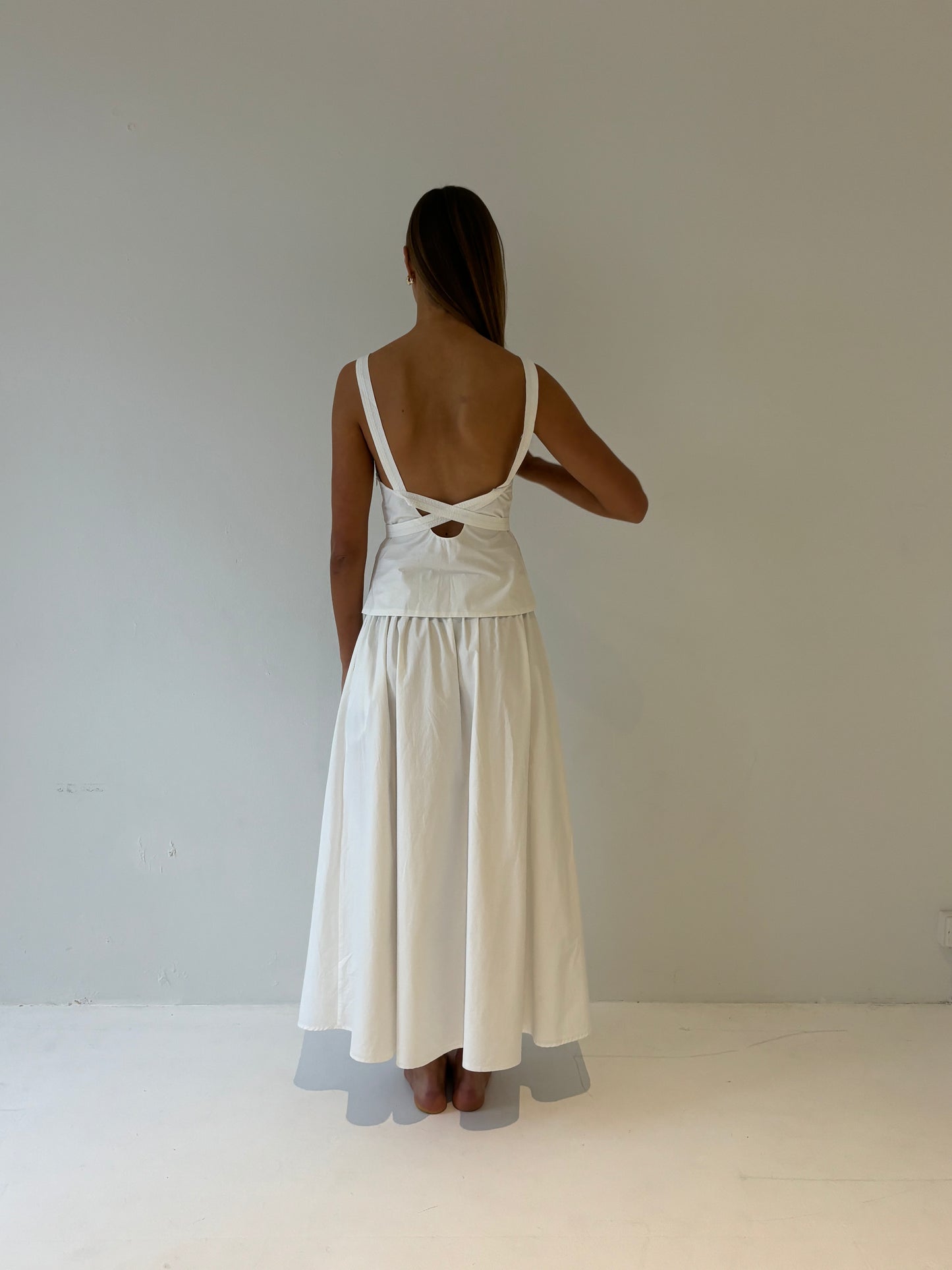 The La Villa Top in White