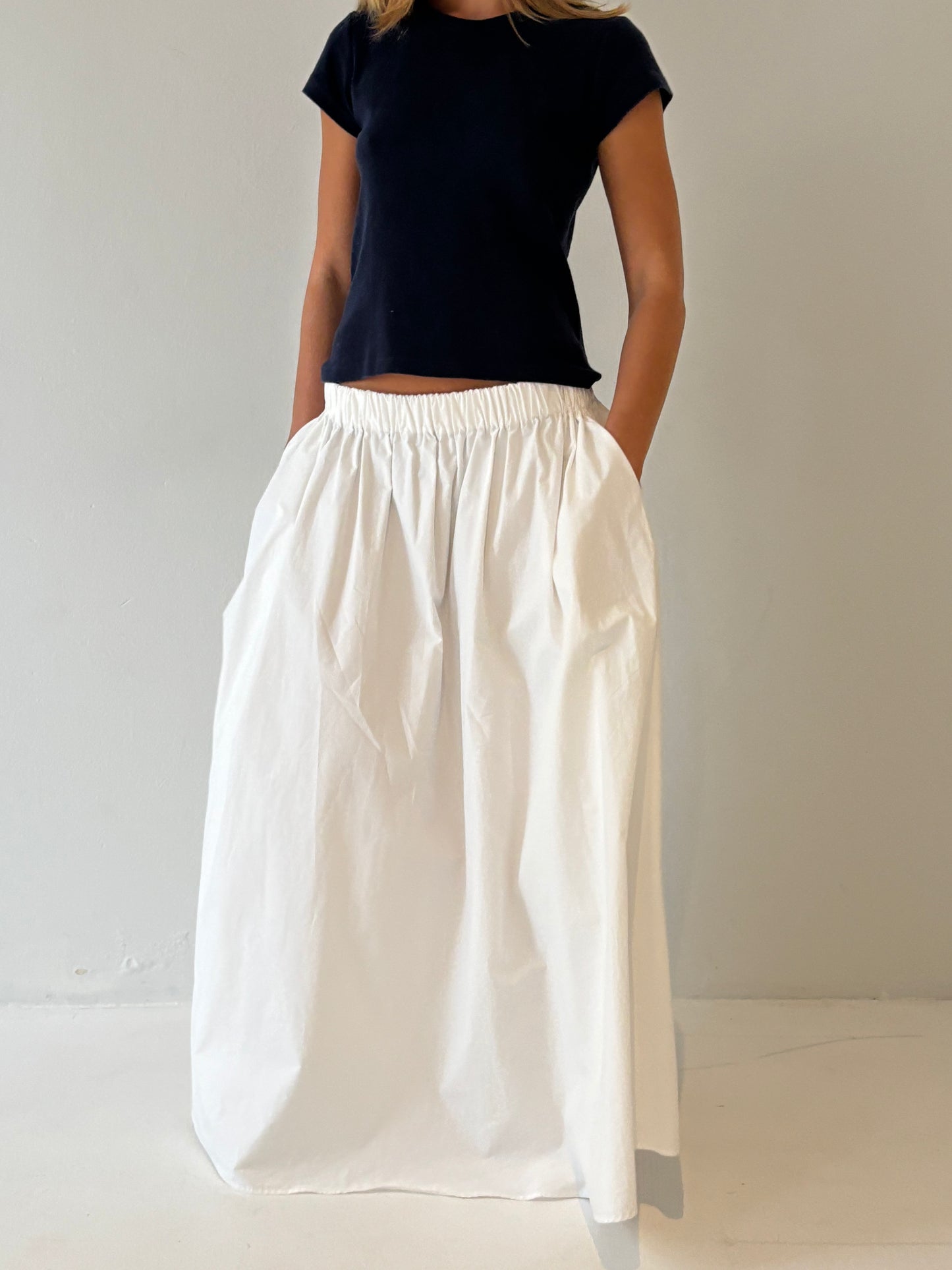 The Indy Skirt in White