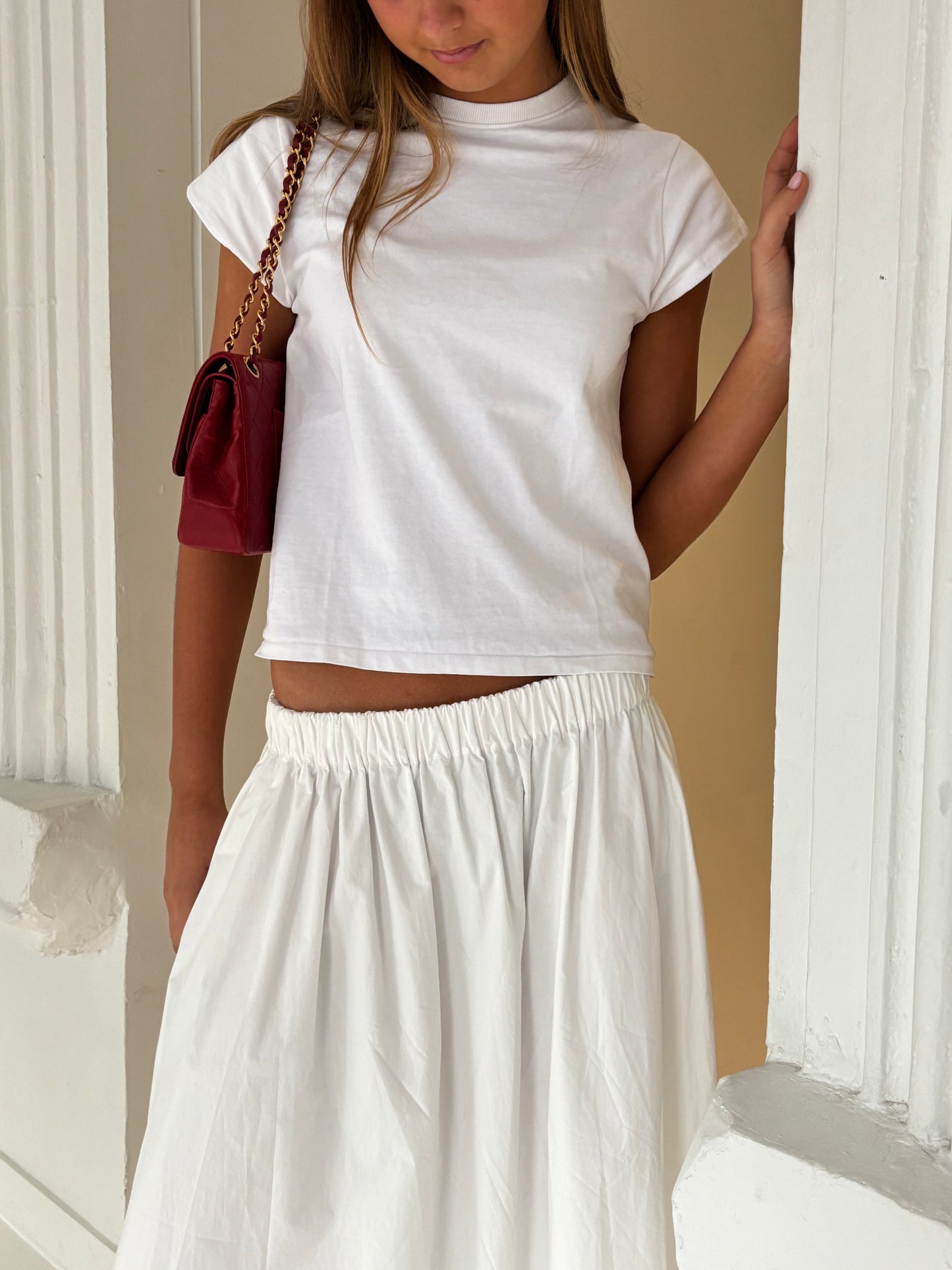 The Indy Skirt in White