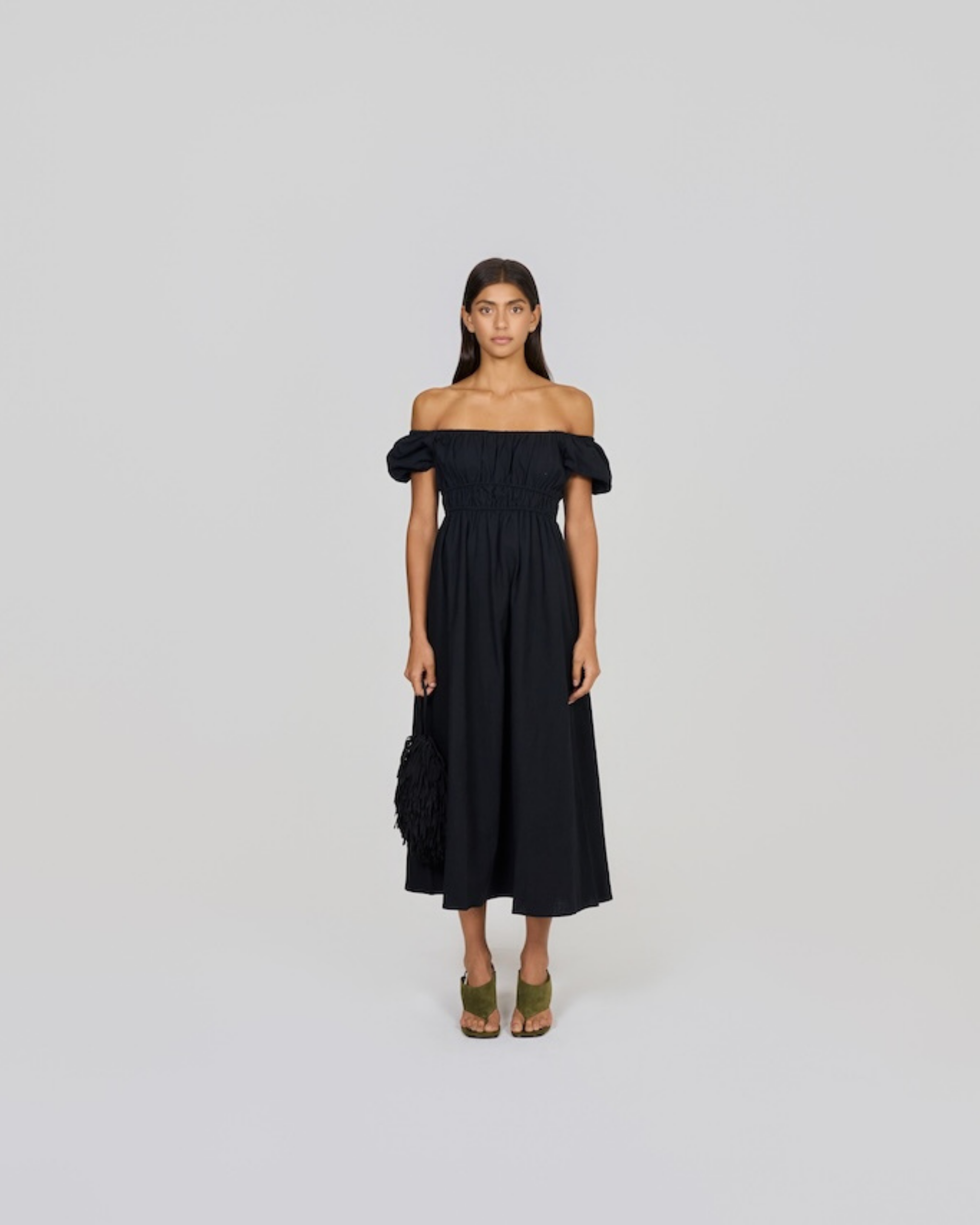 Rosie Maxi Dress in Black – The Waiting Room