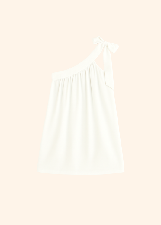 The Brownlow Bow in White