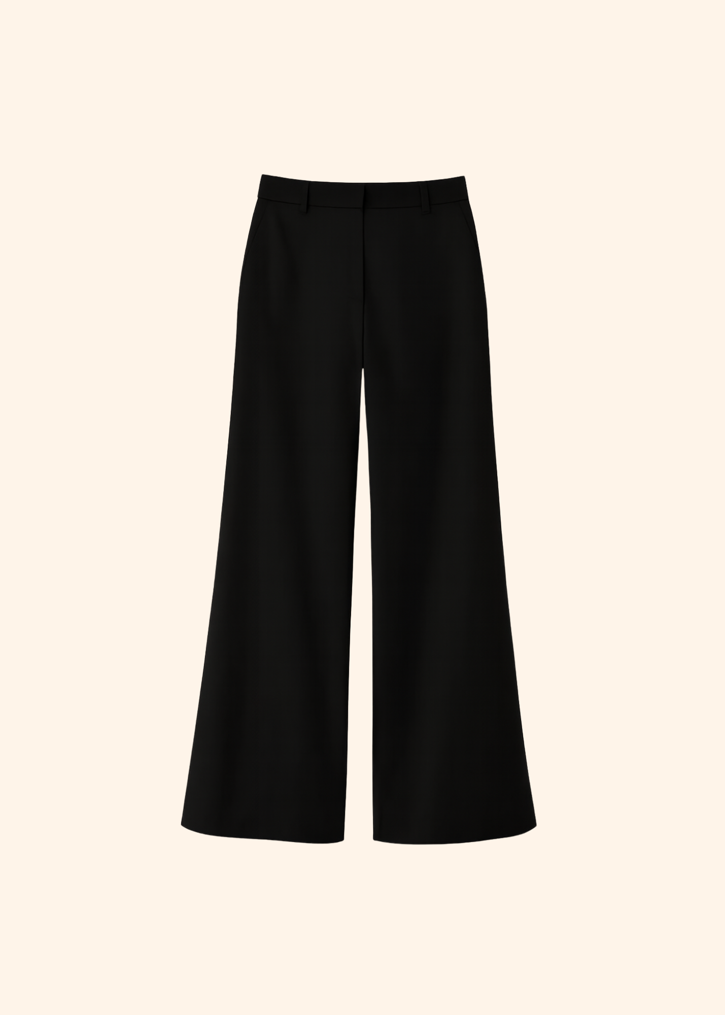 The Low Waisted Bianca Pant in Black