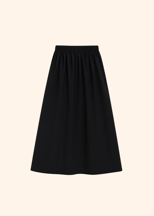 The Indy Skirt in Midnight Navy
