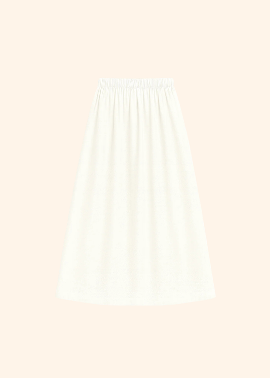 The Indy Skirt in White