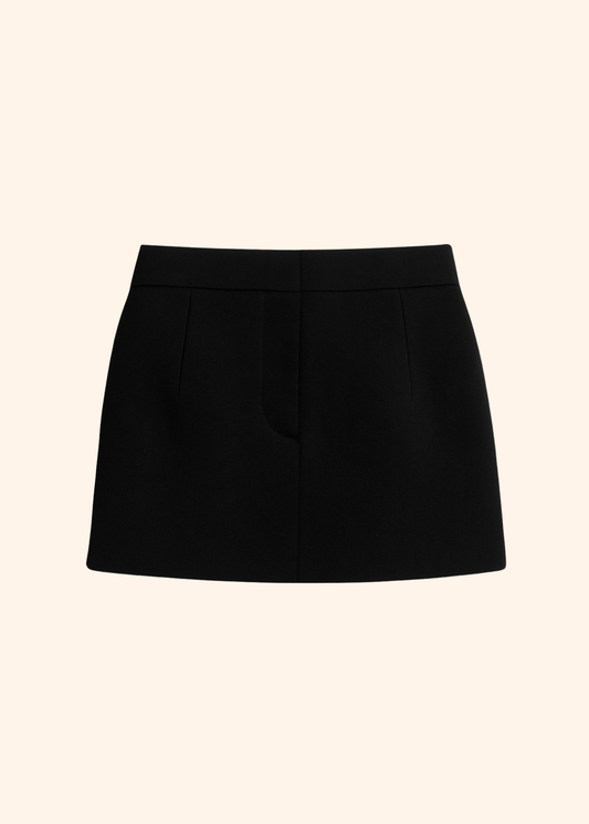 The Alias Mini Skirt in Black