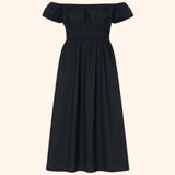 The Rosie Maxi Dress in Black