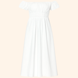 The Rosie Maxi Dress in White
