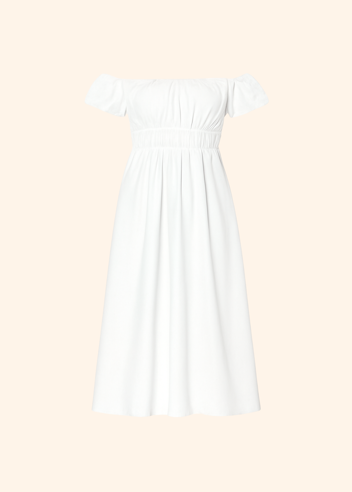 The Rosie Maxi Dress in White