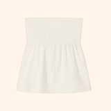 The Charlotte Puffy Top in White