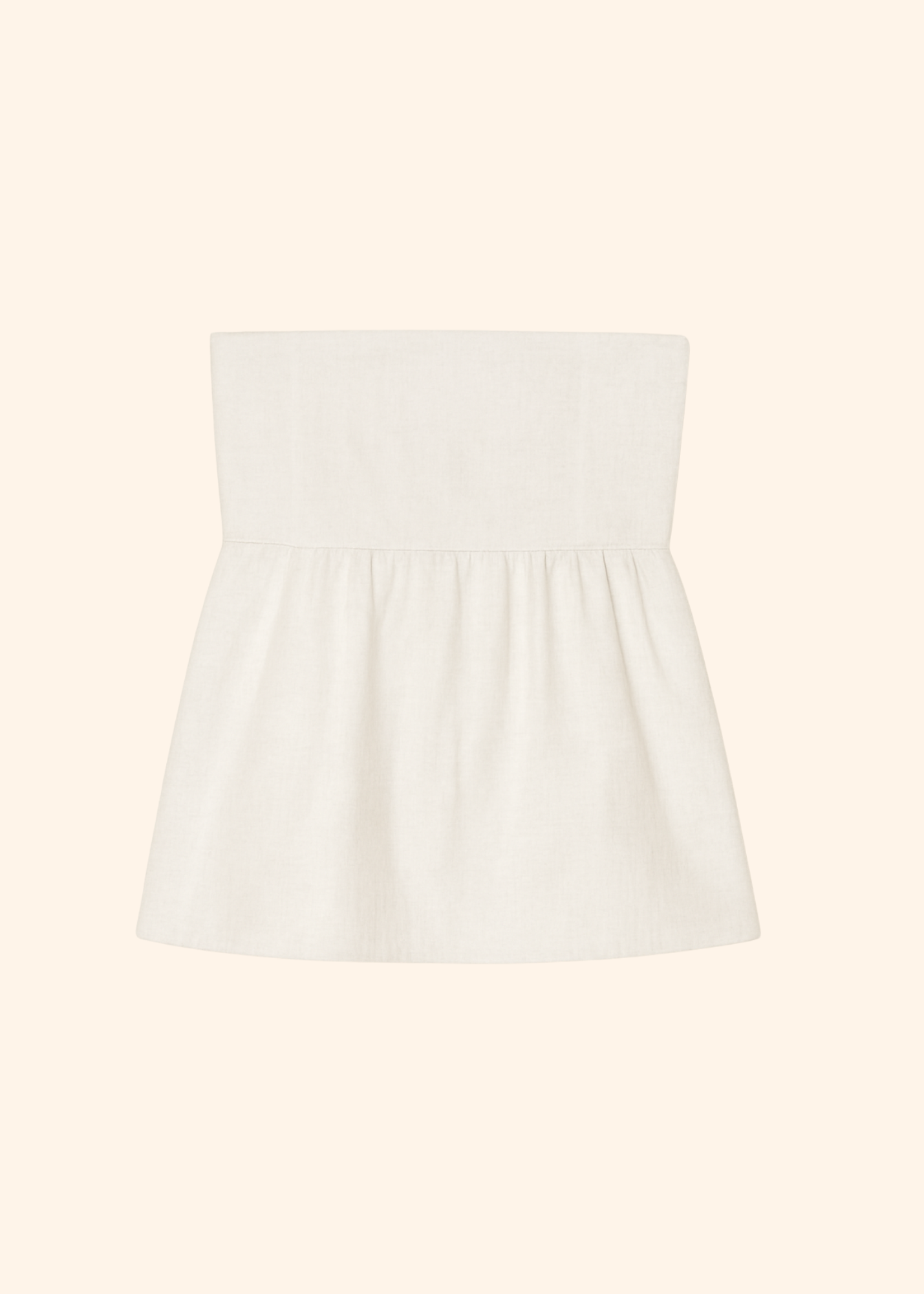 The Charlotte Puffy Top in White