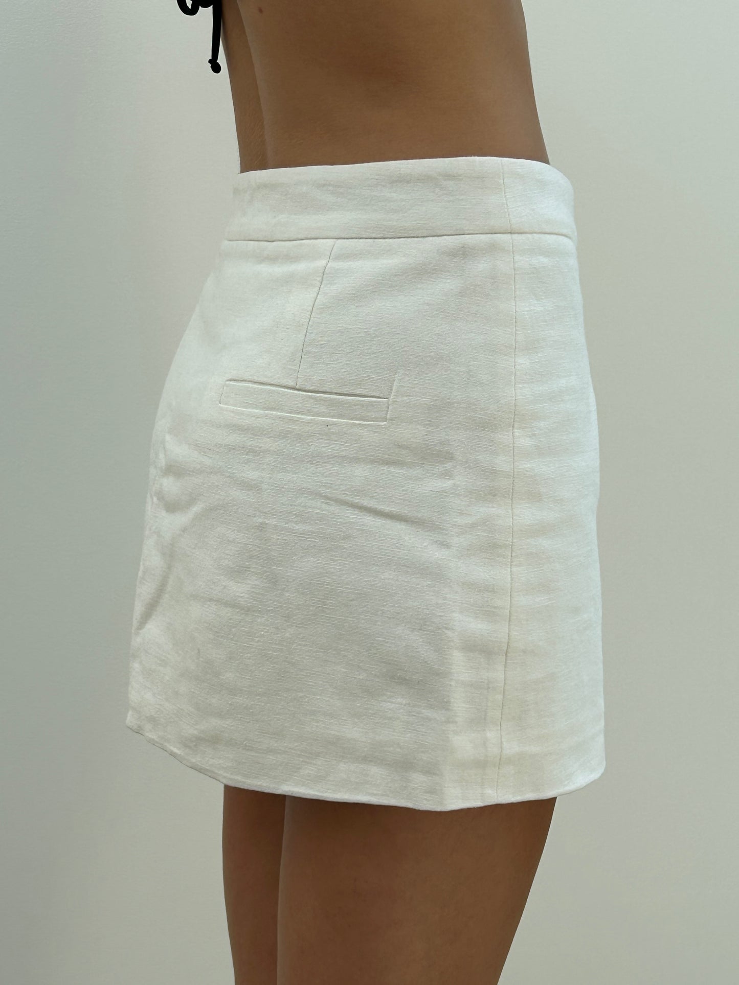 Alias Mini Skirt in White