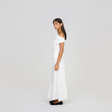 The Madison Ave Maxi Skirt White