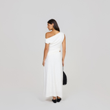 The Madison Ave Maxi Skirt White