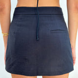 The Alias Mini Skirt in Black