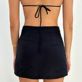 The Alias Mini Skirt in Black