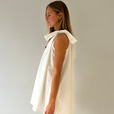 The Brownlow Bow in White