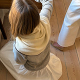 Sœur Sweater Tie in Cream and Light Brown