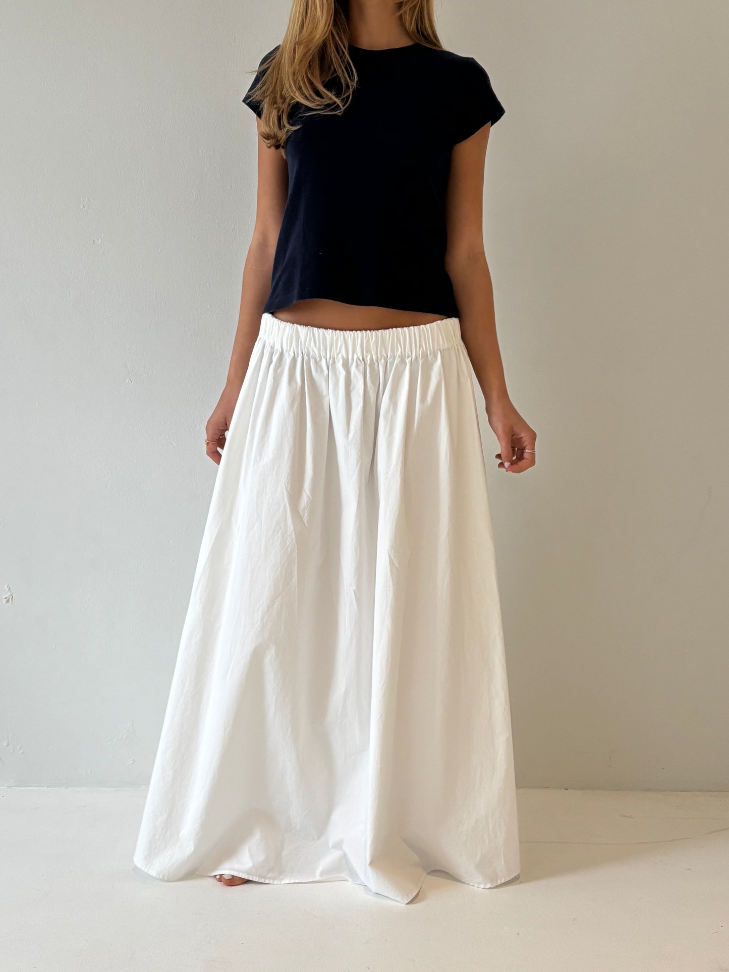 The Indy Skirt in White
