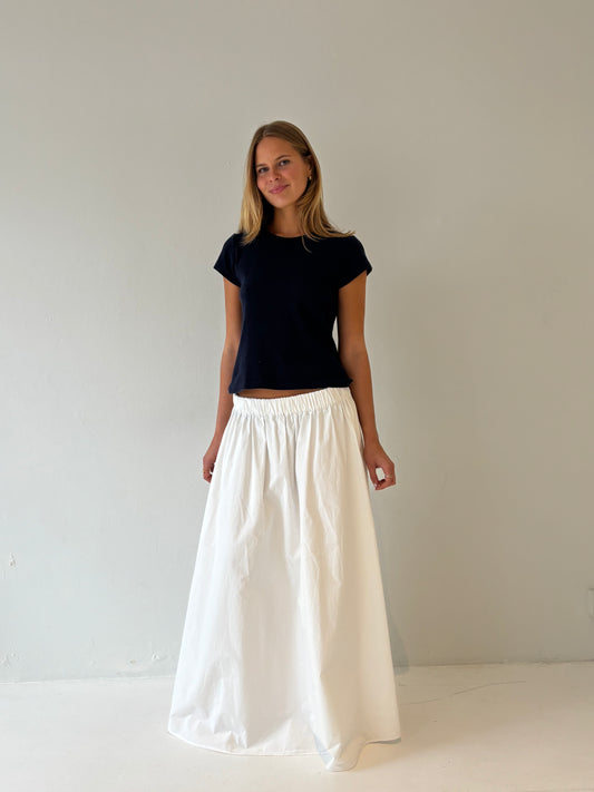 The Indy Skirt in White