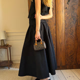 Mimi Maxi Skirt in Black