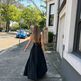Minke Maxi Dress in Black by The Waiting Room