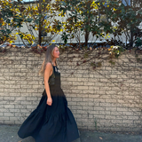 Minke Maxi Dress in Black by The Waiting Room