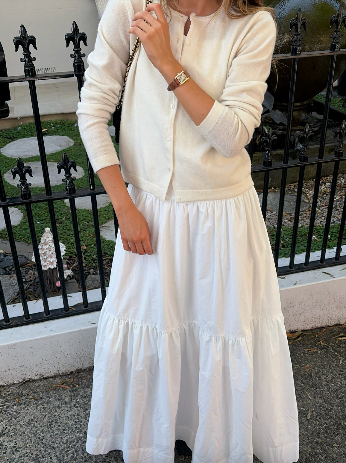 Minke Maxi Dress in White by The Waiting Room